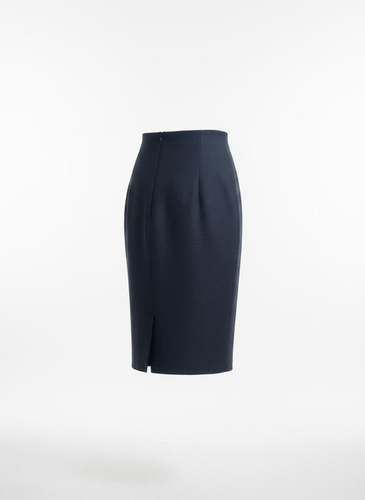 High-Waist Pencil Skirt
