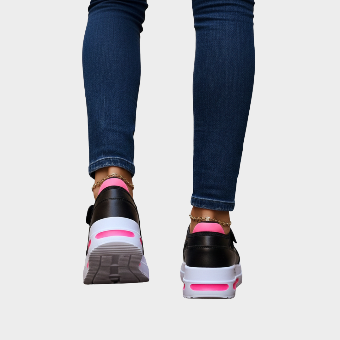 Women’s Orthopedic Walking Shoes Mesh Slip-On