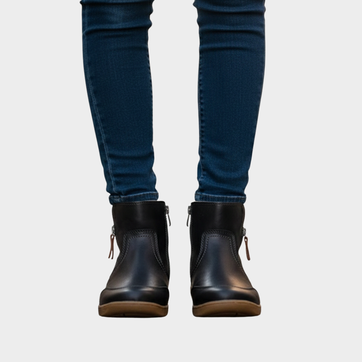 Women’s Orthopedic Leather Ankle Boots