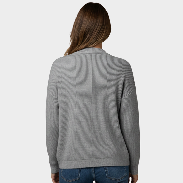 Women’s Knit Open-Front Cardigan with Pockets