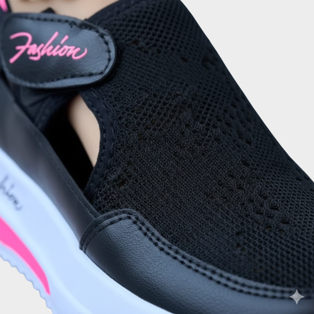 Women’s Orthopedic Walking Shoes Mesh Slip-On