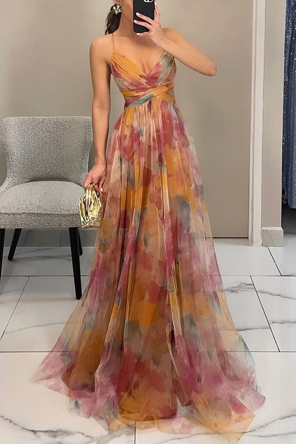 Women's Floral Maxi Dress