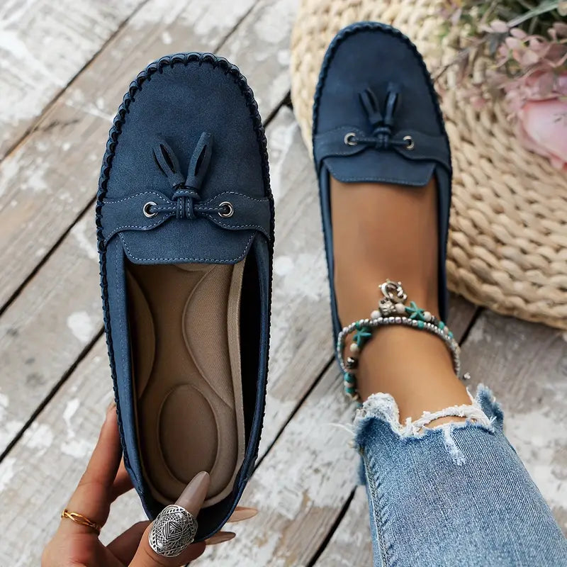 Classic Bow Loafers for Women