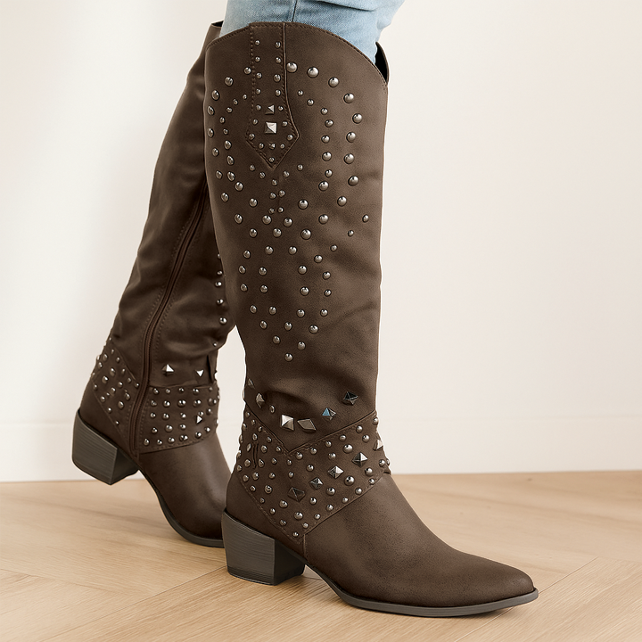Women's Knee-High Western Boots