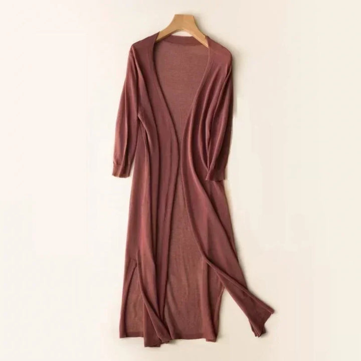 Women's Long Casual Relaxed Fit Cardigan