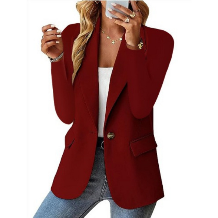 Women's Single-Button Blazer