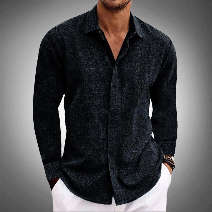 Men's Long-Sleeve Modern Shirt