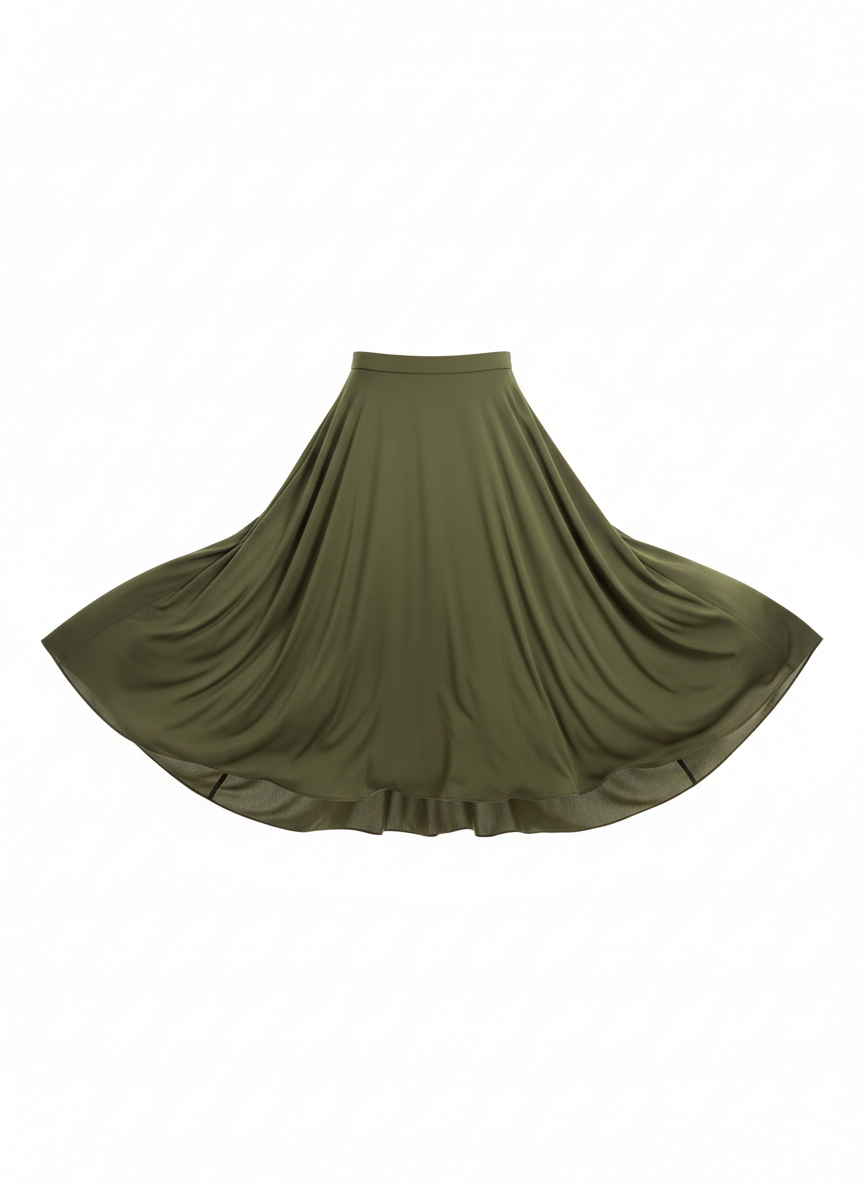 Flowing A-Line Skirt