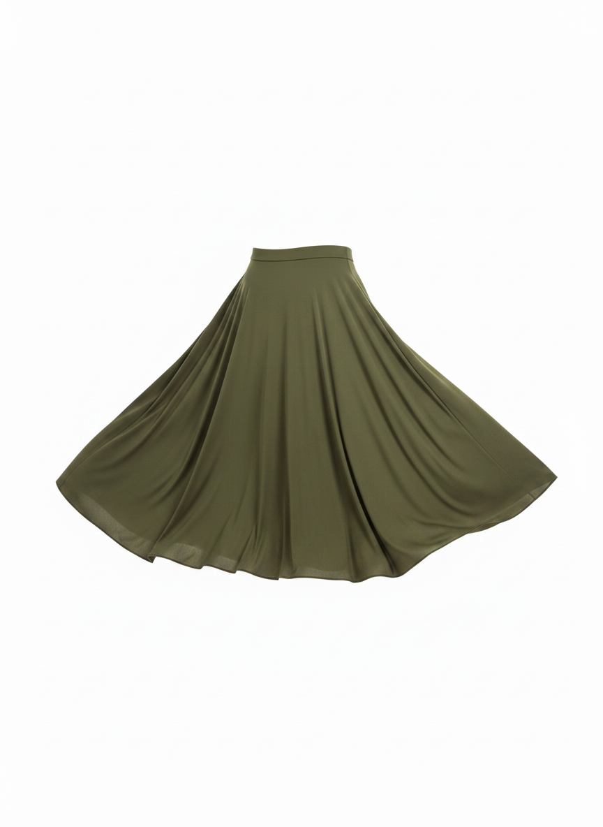 Flowing A-Line Skirt
