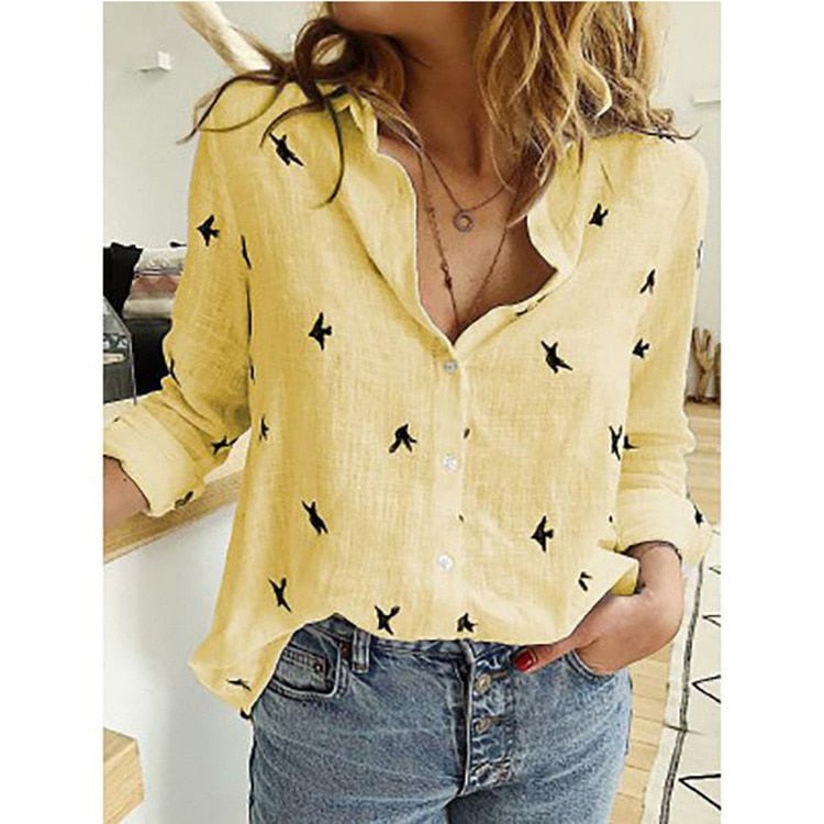 Women's Linen Stylish Blouse